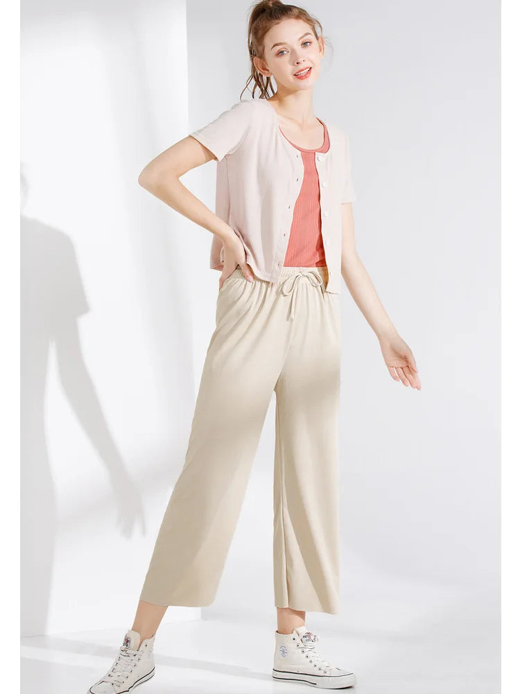 Breezy Chic Wide-Leg Summer Pants